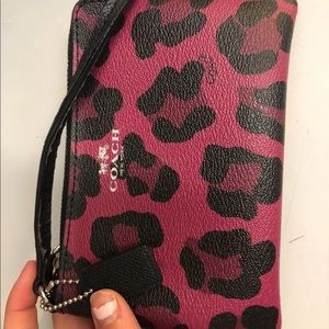 Coach wristlet